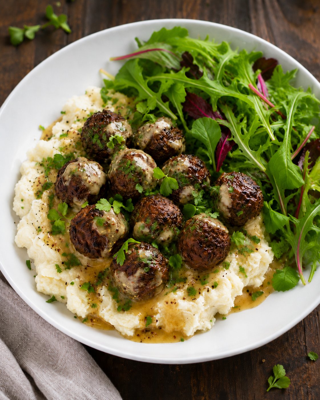 Herbed Chicken Meatballs
