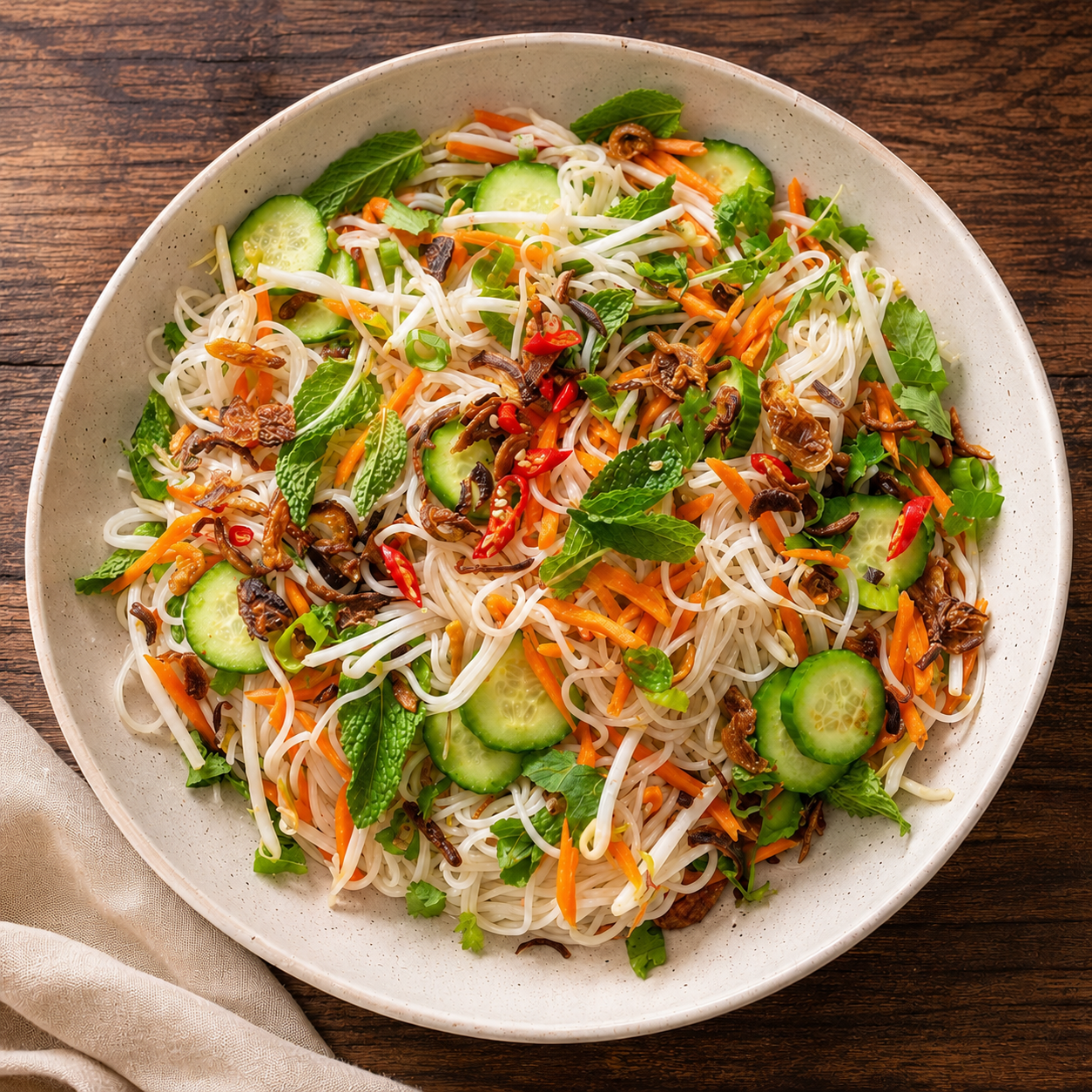 Crunchy Bangkok Noodle Salad