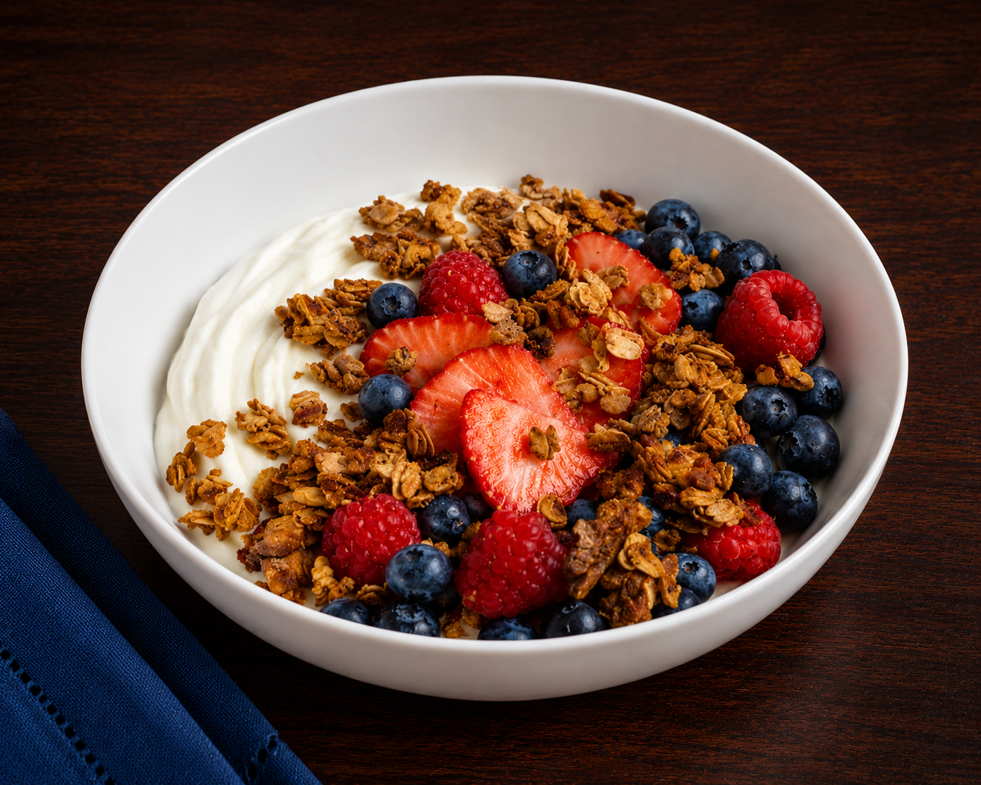 High Protein Granola & Yogurt