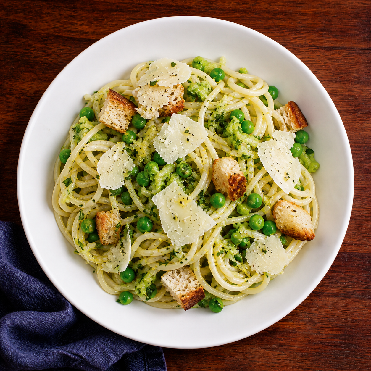 Pasta Primavera Bianca